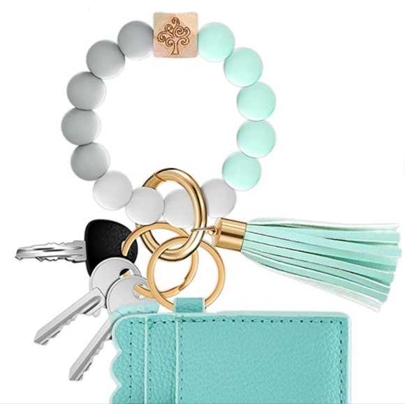 Bead bracelet keychain - Picture 3 of 11